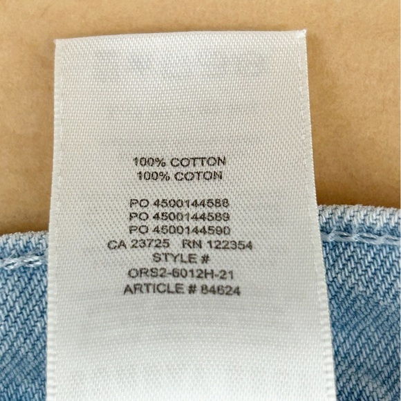 ARITZIA Sunday Best Micro Mini Short Chalky Blue High Rise Cutoff 29 - Picture 11 of 12